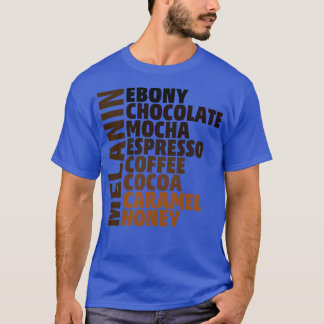 T-shirt Couleurs mélanine beauté