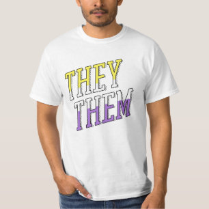 T-shirt Couleurs non binaires Ils Elles