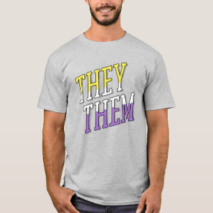 T-shirt Couleurs non binaires Ils Elles