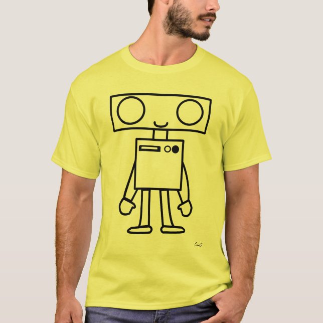 T-shirt Couleurs - robot de Lil (Devant)