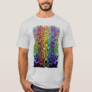 T-shirt Couleurs tordues