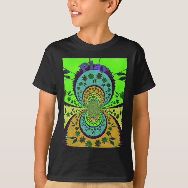 T-shirt Couleurs traditionnelles africaines Kaleidoscope A (Devant)