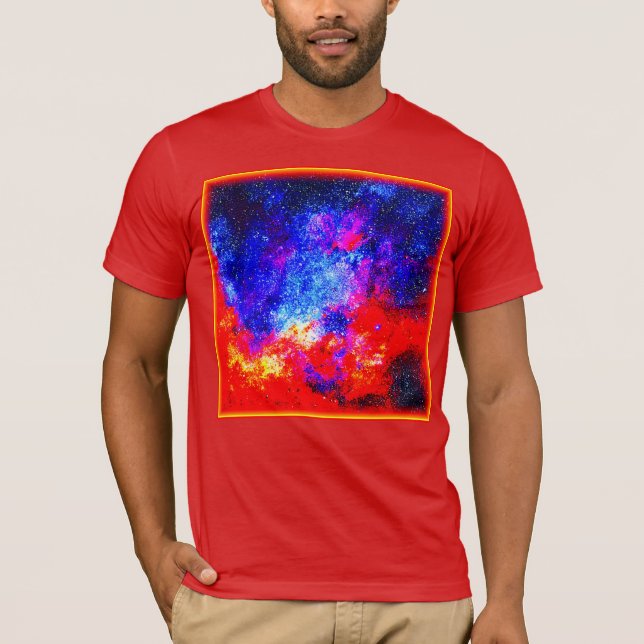 T-shirt Couleurs vives de Nebulae. Commandez dès maintenan (Devant)