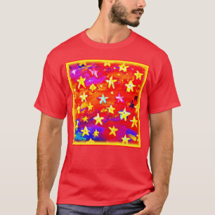 T-shirt Couleurs vives des étoiles. Commandez dès maintena