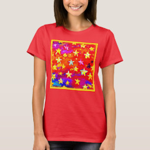 T-shirt Couleurs vives des étoiles. Commandez dès maintena