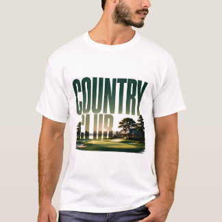 T-shirt Country Club Luxury Lifestyle Graphic