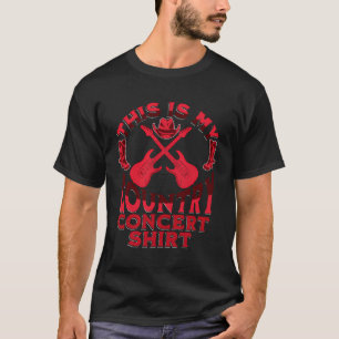T-shirt Country Music Concert Festival Nashville Sound