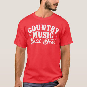 T-shirt Country Music et amis de la bière