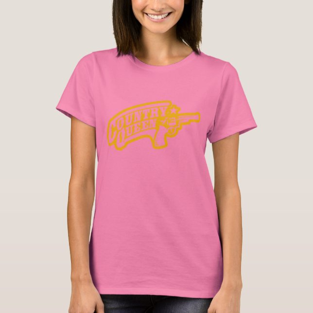 T-SHIRT « COUNTRY QUEEN " (Devant)