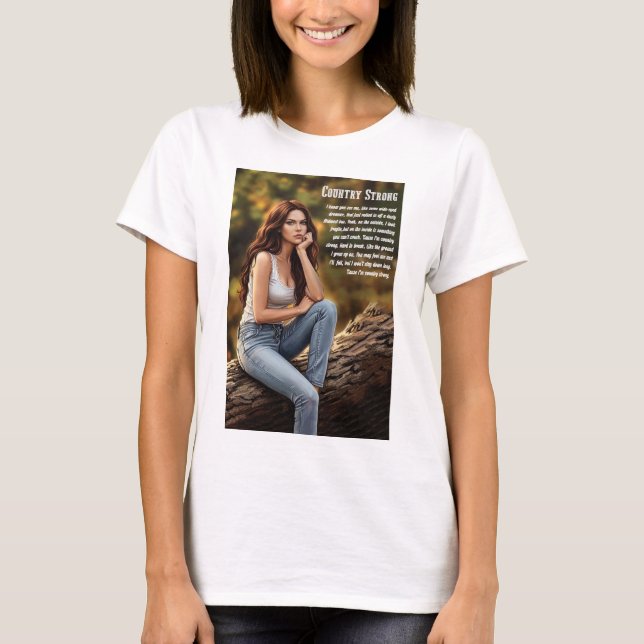 T-Shirt Country Strong (Devant)