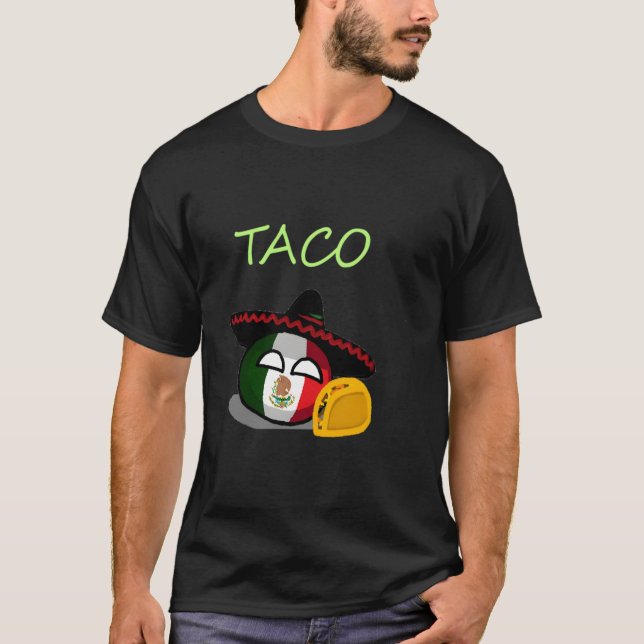 T-shirt Countryballs Mexique (Devant)
