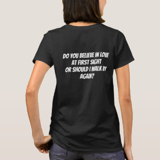 T-shirt coup de foudre