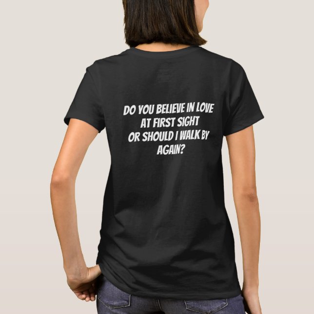 T-shirt coup de foudre  (Dos)