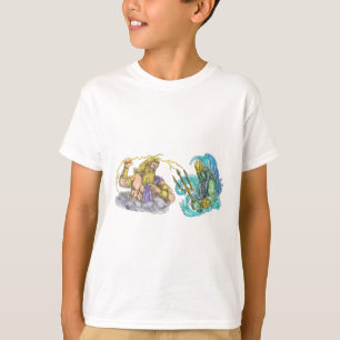 T-shirt Coup de foudre de Zeus contre le tatouage de