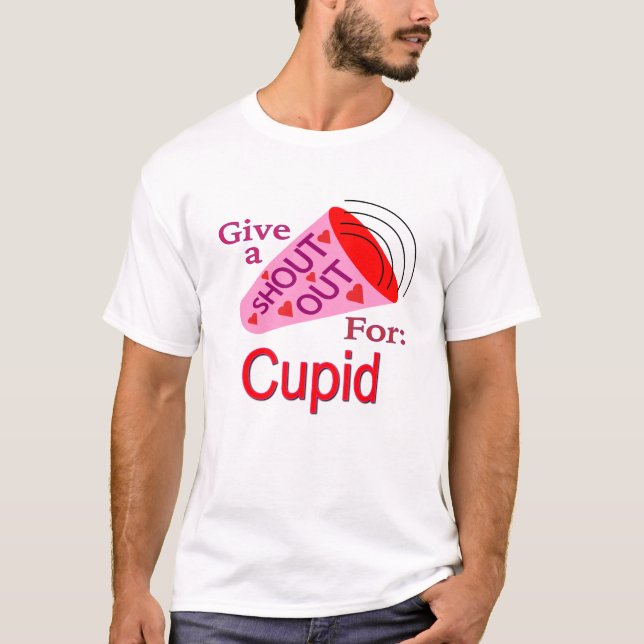 T-shirt Coup de foudre pour Cupidon (Devant)