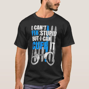 T-shirt    Coup de menottes police police application