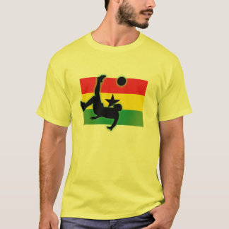 T-shirt Coup-de-pied de bicyclette du Ghana