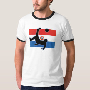 T-shirt Coup-de-pied de bicyclette du Paraguay