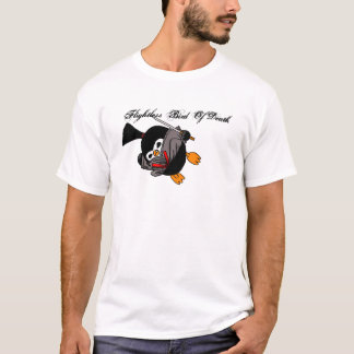 T-shirt Coup-de-pied de dragon de pingouin de Ninja