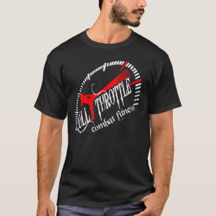 T-shirt Coup-de-pied de forme physique de combat de pleine