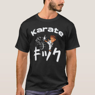 T-shirt Coup de pied de karaté drôle classique pour les en