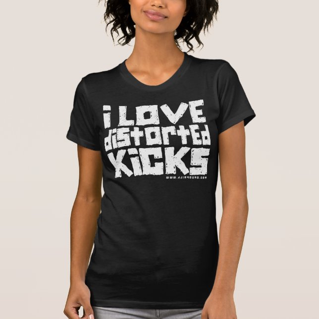 T-shirt Coup-de-pied Love01-dark (Devant)