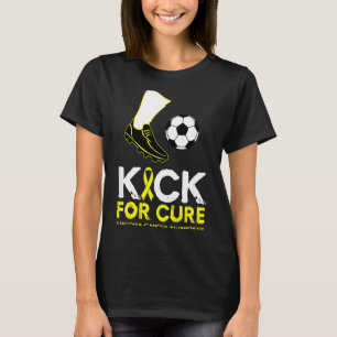 T-shirt Coup de pied pour le design de ballon de football 