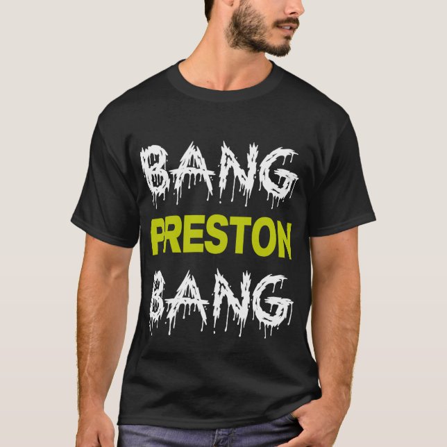 T-shirt Coup de Preston de coup (Devant)