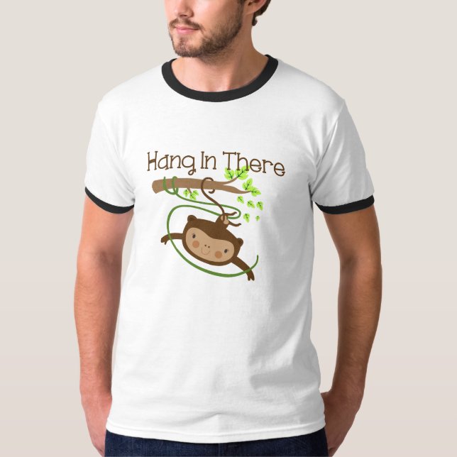 T-shirt Coup de singe dedans là (Devant)