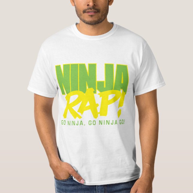 T-shirt Coup sec et dur de Ninja ! Disparaissent Ninja, (Devant)