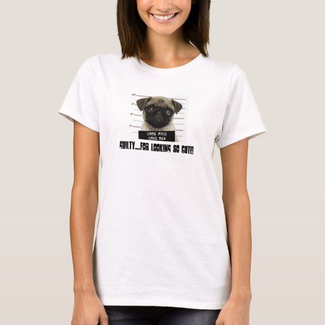 T-SHIRT COUPABLE….POUR REGARDER SI MIGNON ! (Devant)
