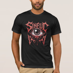T-shirt Coupable – Vision Sanglante