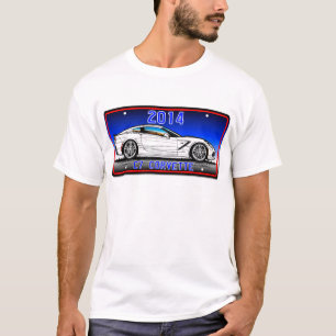 T-shirt Coupé 2014 de C7 Corvette par K. Scott Teeters
