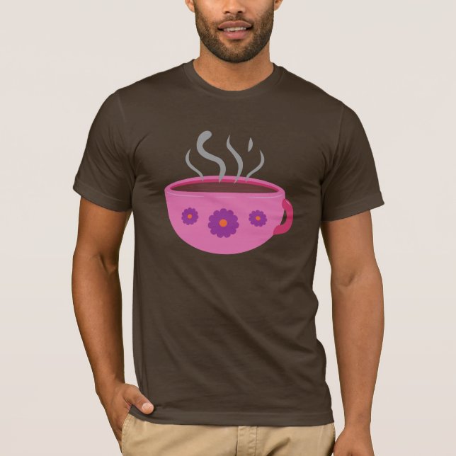 T-shirt Coupe chaude de café (Devant)