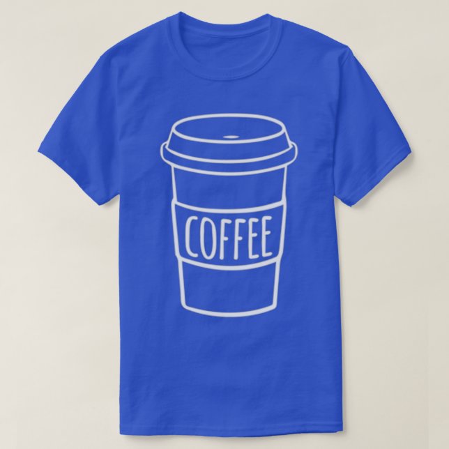 T-shirt Coupe Cute De Café Amusant Café Lover Graphisme (Design devant)