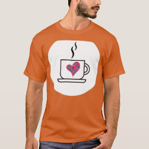 T-shirt Coupe de café design autochtone
