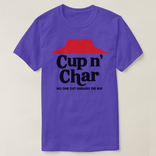 T-shirt Coupe de Char Buffalo Pizza (Design devant)