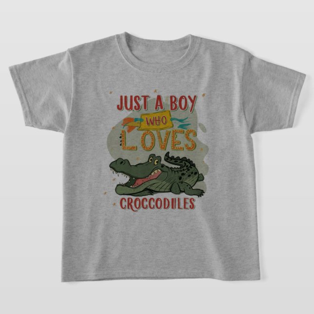 T-shirt Coupe de Crocodiles (Poser)