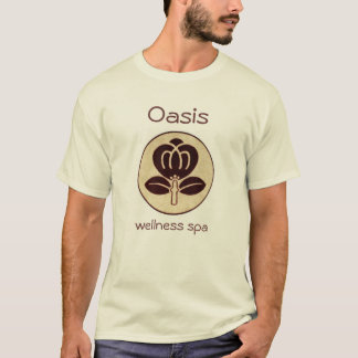 T-shirt coupe de finale de spa de santé d'oasis