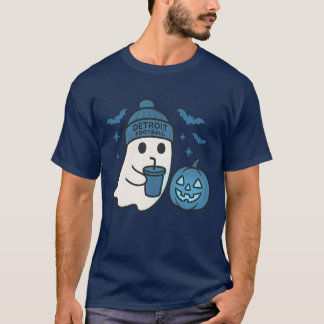 T-shirt Coupe de football de Detroit Halloween