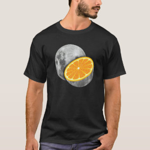 T-shirt Coupe de Fruit Orange Lune G détaillée