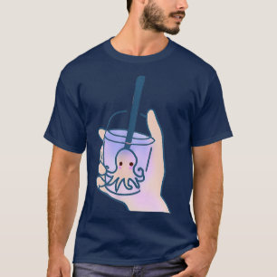 T-shirt Coupe de l'octopus Boba Bubble