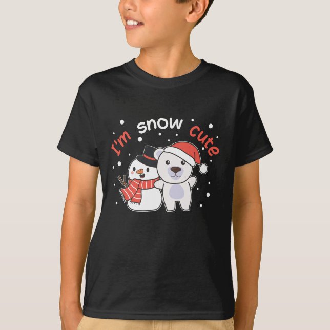 T-shirt Coupe de neige (Devant)