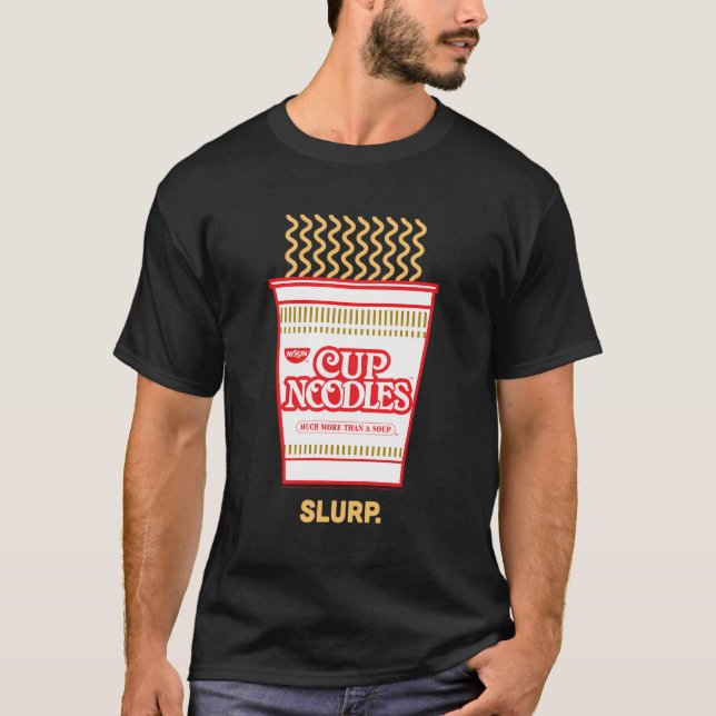 T-shirt Coupe de nouilles Bouchon de nouilles (Devant)