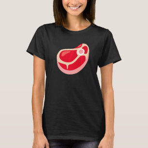 T-shirt Coupe De Viande Vapeur Costume De Viande
