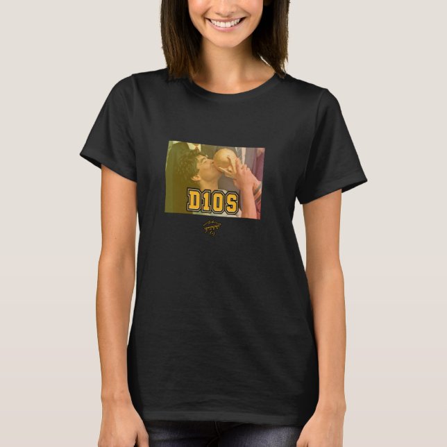 T-shirt Coupe des baisers de Maradona (Devant)