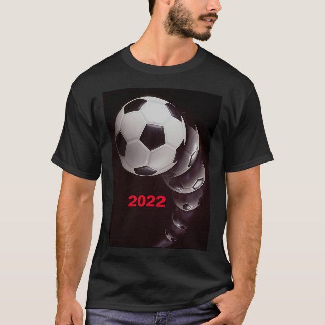 T-shirt Coupe du monde de football 2022 (Devant)