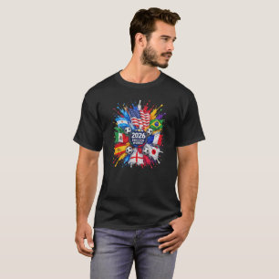 T-shirt Coupe du monde de football 2026
