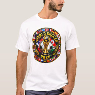 T-shirt Coupe du Monde de Football 2026 Championnat des Dr