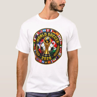 T-shirt Coupe du Monde de Football 2026 Championnat des Dr